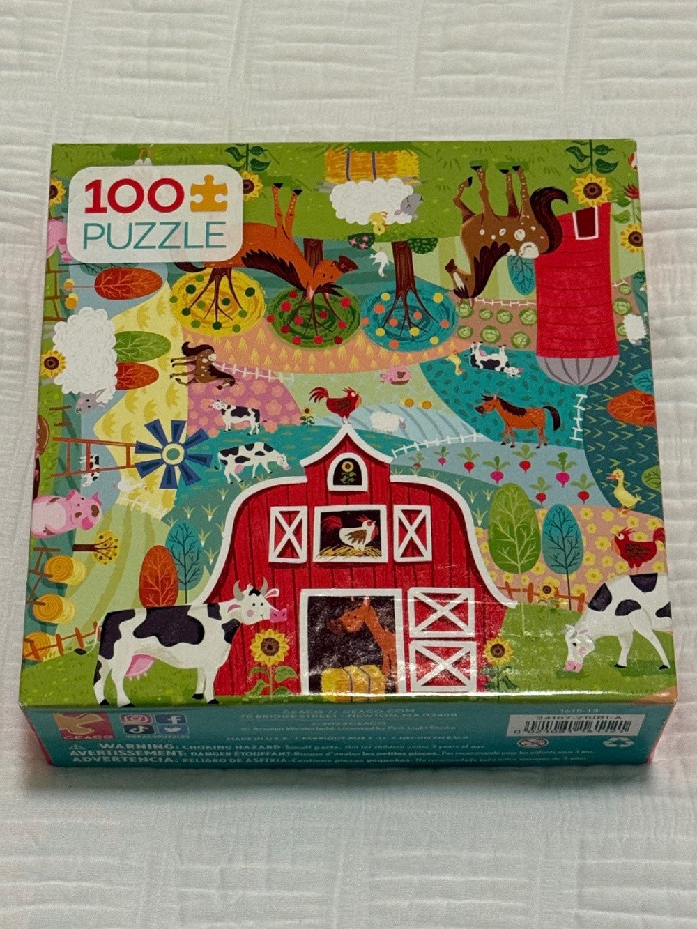 Home on the Farm 100 piece jigsaw puzzle